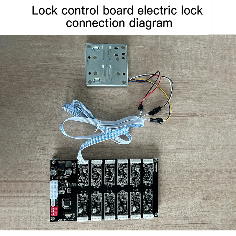 12V24V DC motor forward and reverse drive controller Small drawer locker push-pull electric lock control panel