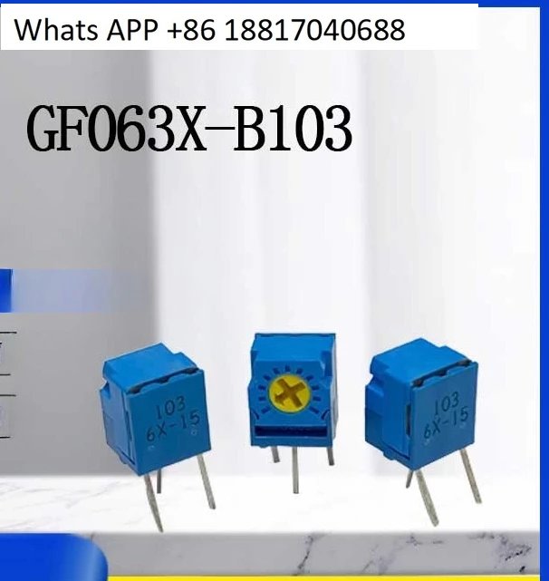 GF063X-B103 Single turn, precision, side adjustment resistor, potentiometer