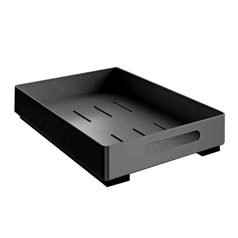 Extendable Pull Out Drawer Cabinet Easy to Clean Iron Shelf for Office