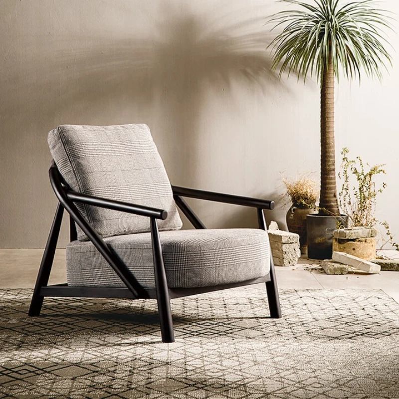 

Роскошные кресла для чтения в гостиной, современные дизайнерские стулья для взрослых, черные кресла для гостиной/столовой