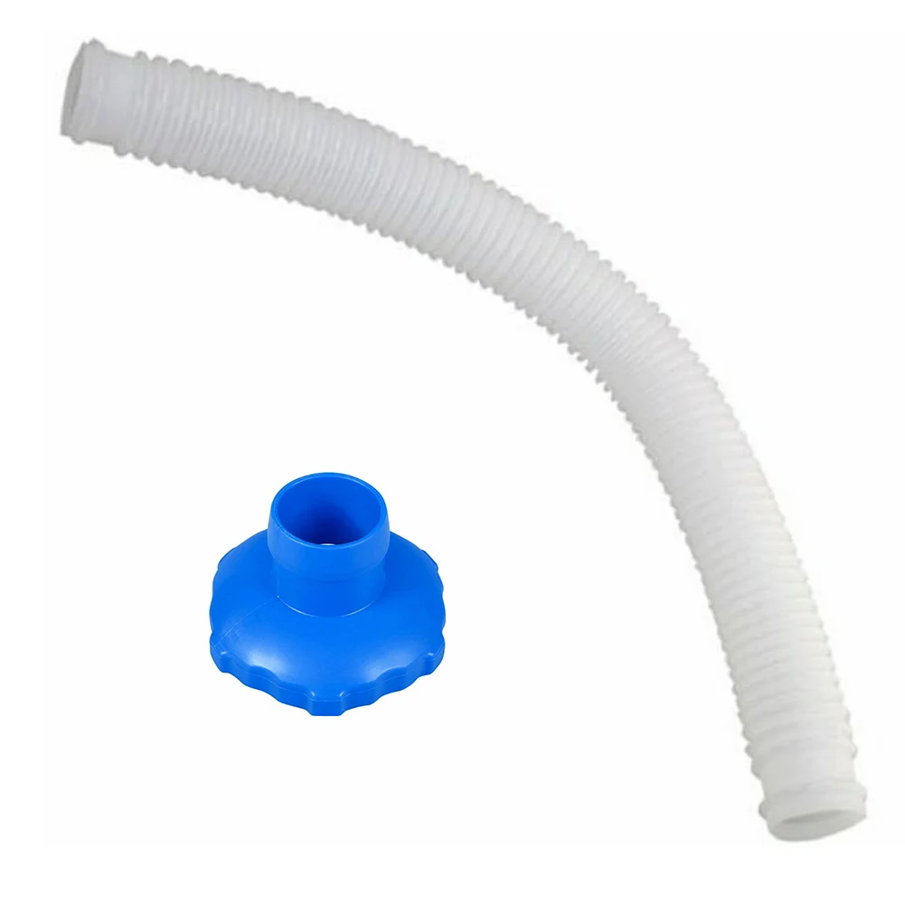 

For Intex 25016 Above Ground Pool Skimmer Hose + Adapter Replacement Spare Part Set Outdoor Swimming Pool Purifier Cleaning Tool