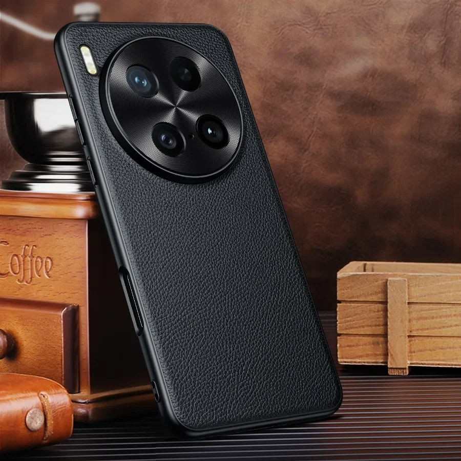 

For VIVO X200 Ultra Case Metal Len Luxurious Leather Phone Cover for VIVO X100S Pro X100 Ultra X200S X90 X80 S19 Pro S18 S17 S16