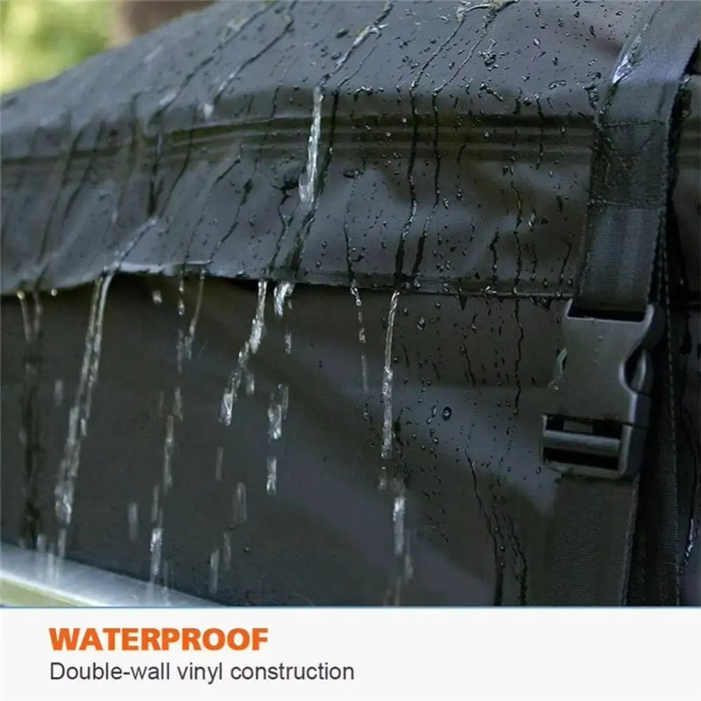 Heavy Duty Car Rooftop Bag Durable Material Large Size Waterproof Cargo Container All Weather Foldable Design Car Roof Top Bag