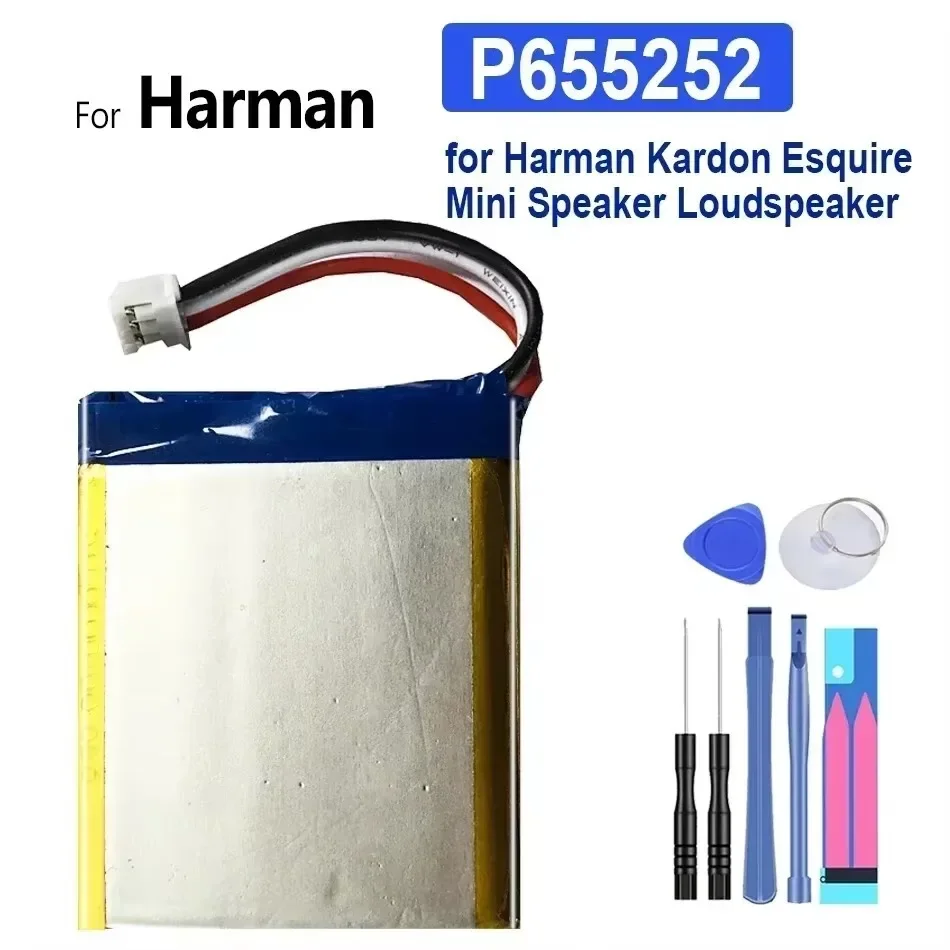 P655252 ( 3Line) Replacement Battery For Harman Kardon Esquire Mini Speaker Loudspeaker