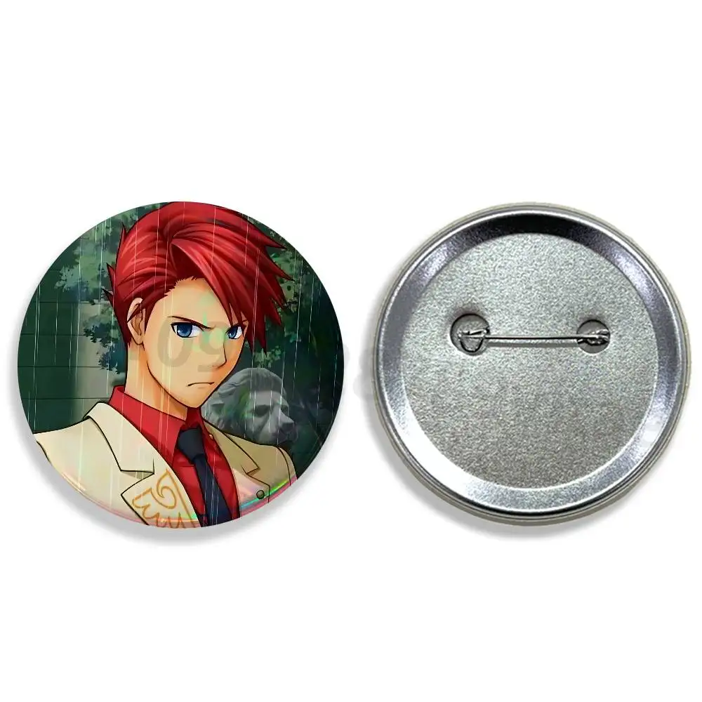umineko no naku koro ni 58mm Badge Brooches on Backpack Clothes Handmade Round Enamel Pins for Jewelry
