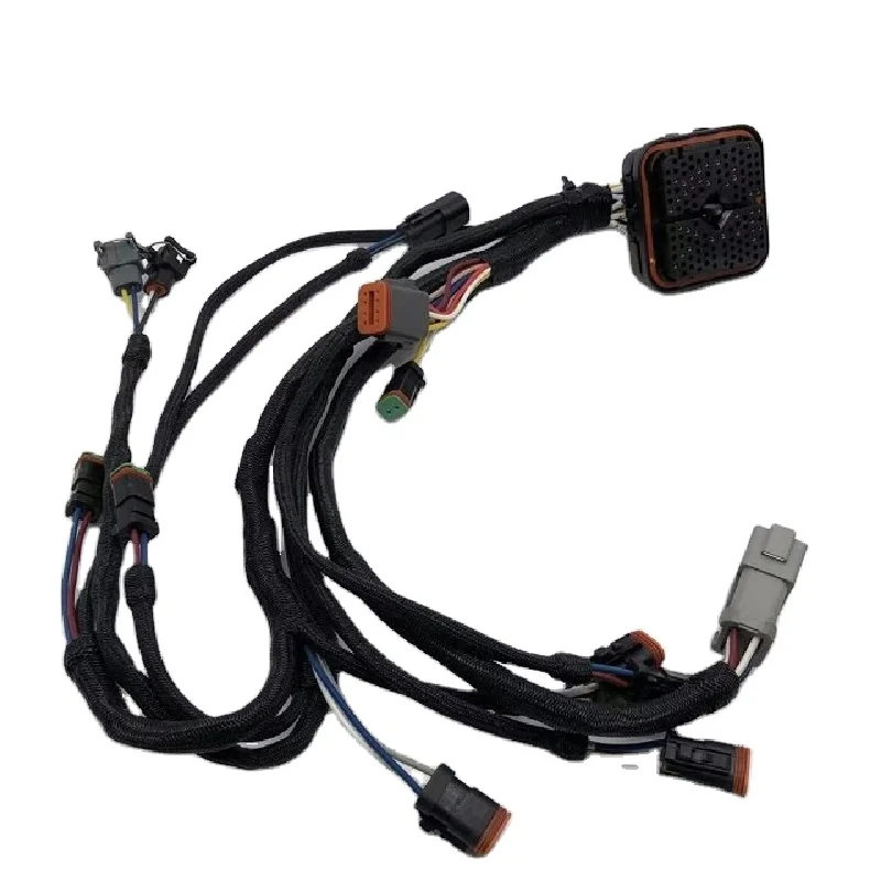 For Caterpillar CAT E324D E325C E325D E326D Wiring Harness Suit Genuine Part For PN 1982713 C7 Excavator Parts