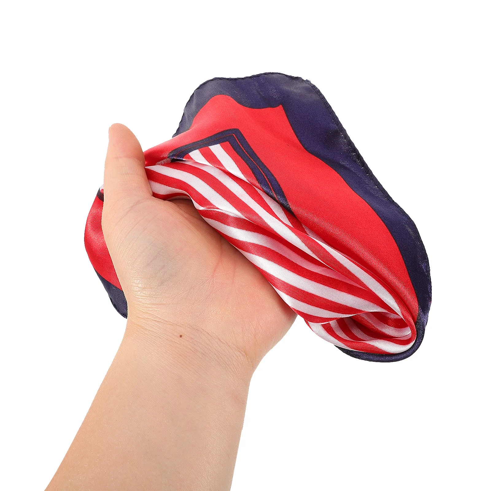 

4pcs Satin For Women Square Neck Scarf Lightweight Hair Accessory Costume Decor Ladies Fashion Ladies Satin Scarf Neckwear