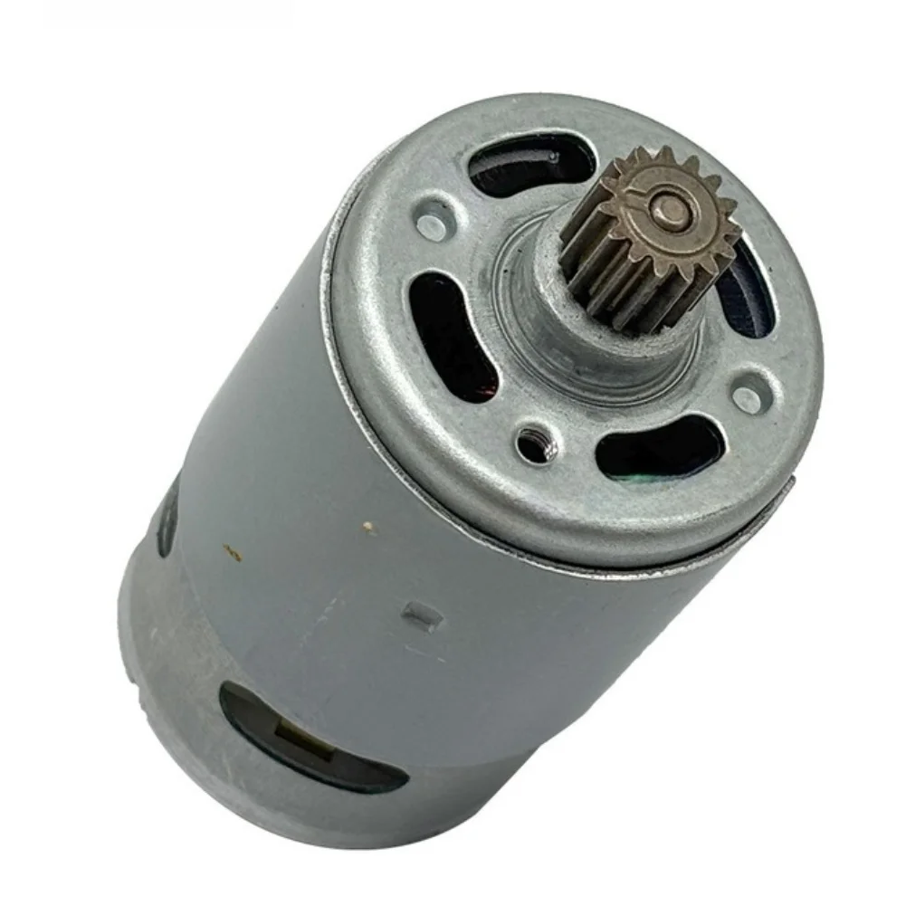 For Cordless Drill Motor Replacement 14.4V 550 Model with 15 Teeth Gear Assembly Metal Components 76mm Length Lightweight