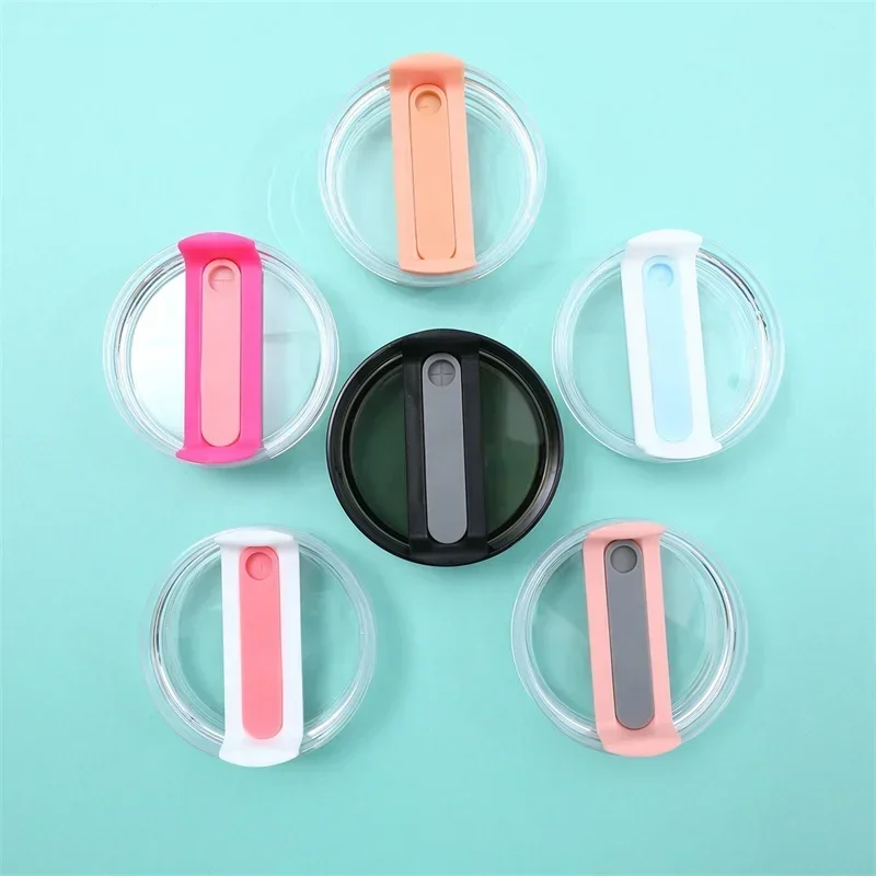 

Transparent Silicone Lid for Milk Cup, Insulated Cup Lid, Leakproof, Second Generation 40oz Car Cup, Water cup accessories