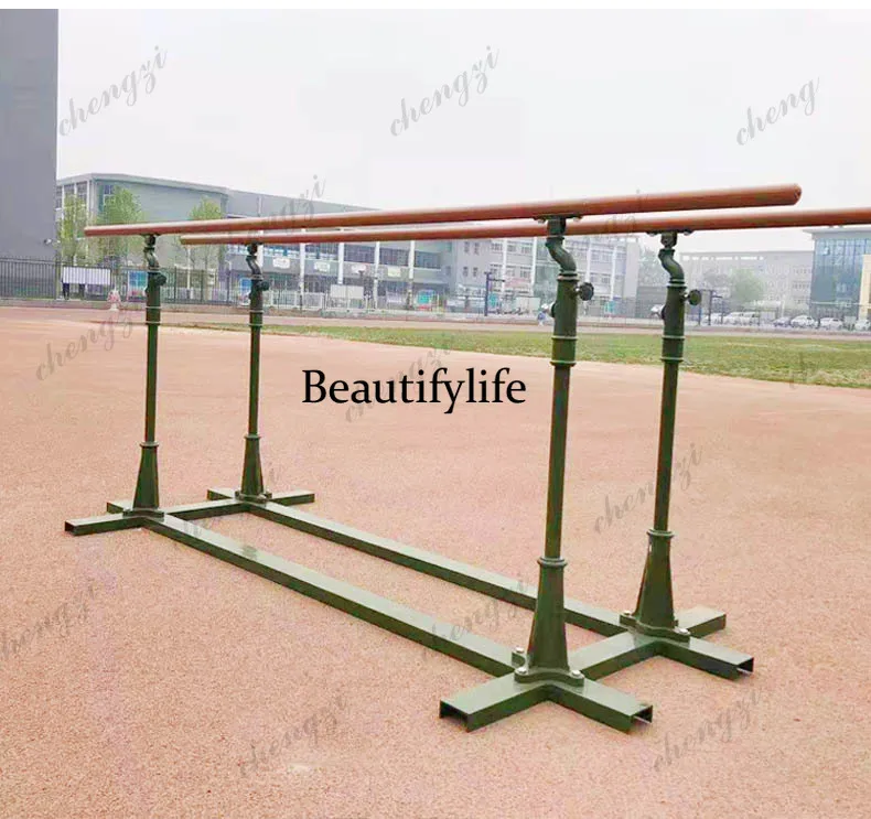 Outdoor horizontal bar training horizontal bar equipment competition pull-up outdoor physical home fitness single bar adjustable