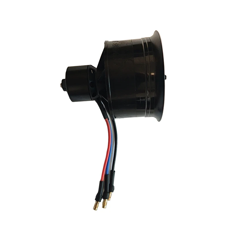 

1PCS 3-5S 50mm Dia 11-Blades Bucted Fan 3.5mm Banana Plug Support 2627 Brushless Motor DIY Parts for Fixed Wing Airplane Model