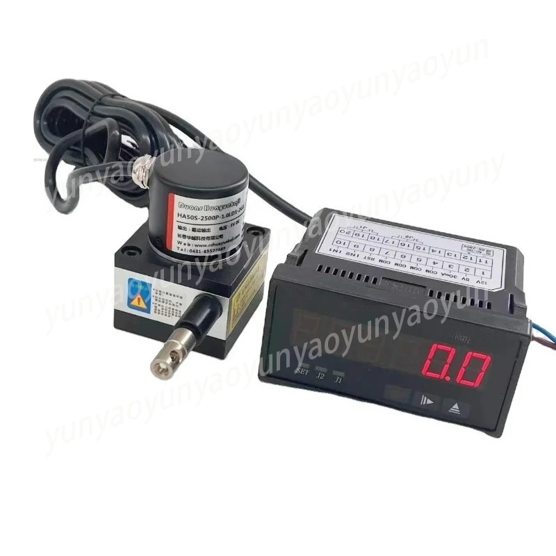 2026 Premium Products High Precision  485 Output 1000mm Length Sensor Wire Pull Encoder with Display Rope Absolute Encoder