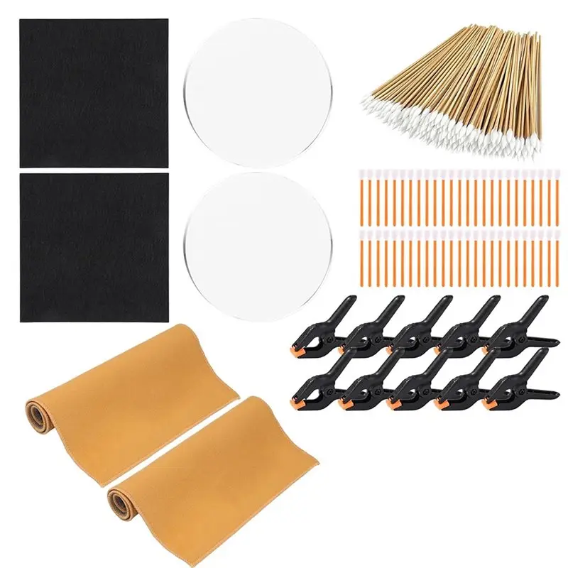 

【BRILLIANT 】166 шт. Набор для выравнивания торговых карт, инструмент для ухода за торговыми картами, набор аксессуаров для коллекционеров TCG для карточек Flatteni