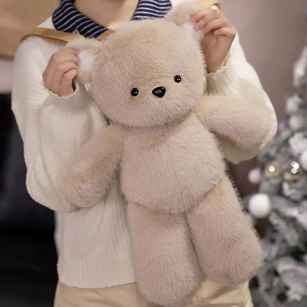 القط تشغيل الدب أفخم ظهره محشوة الحيوان الحيوان محشوة دمية حقيبة 45 سنتيمتر Ins أرنب أفخم المدرسية الاطفال عيد الميلاد عيد الميلاد