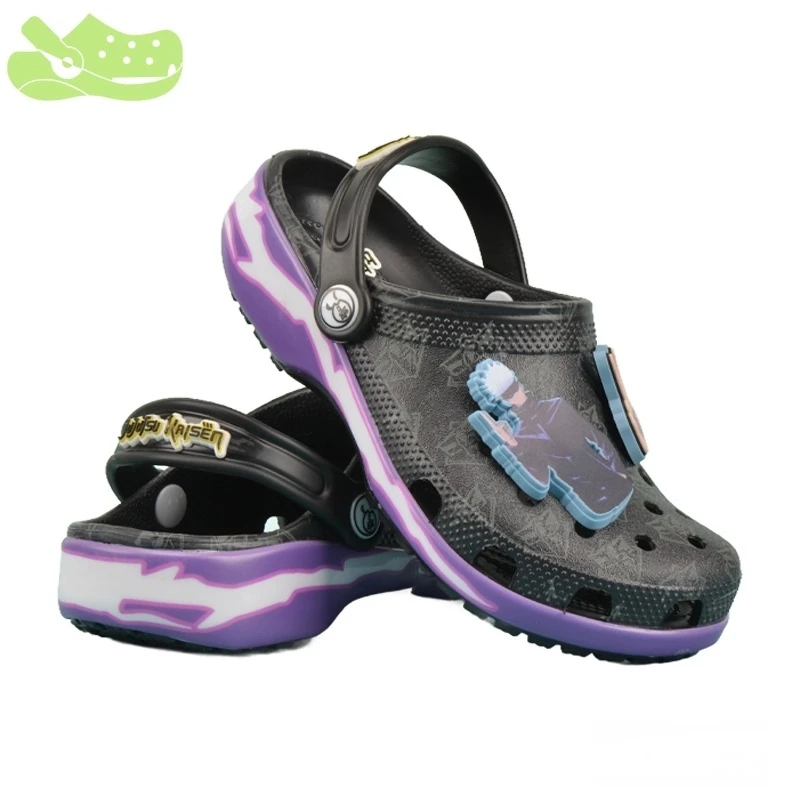 

Jujutsu Kaisen Gojo Satoru Anime Slippers Unisex Summer Beach Sandals Cute Couple Home Outdoor Footwear Men's Women's