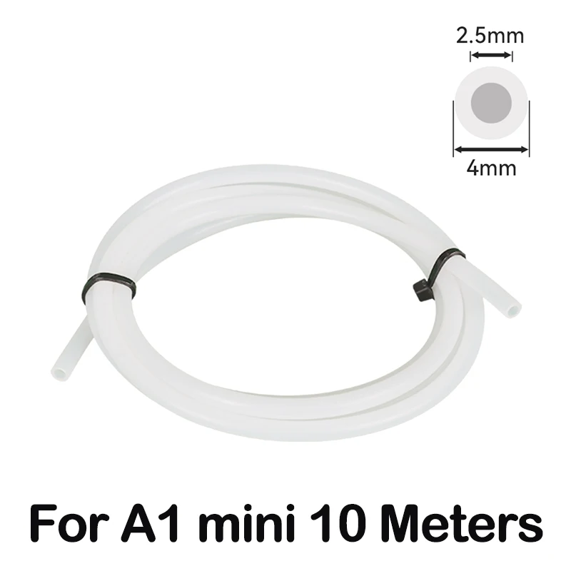 PTFE-Schlauch für Bambu Lab P1P/P2S AMS A1 Mini PTFE-Rohr Teflonrohr Bowden-Extruder 1,75mm ID2,5mm OD4mm Bambulab Filament-Teil – Detail 11