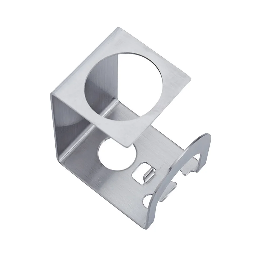 

Stainless Steel Mini Multi-Function Toothbrush Toothpaste Holder Wall Mounted Bathroom Electric Cup Holder Convenient