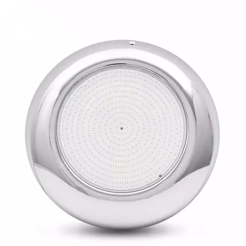 New-Desinged Stainless Steel LED Swimming Pool Light Resin Filled Underwater Pond Lighting RGB Multicolor with Remote Controller