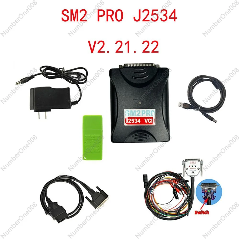 SM2 PRO J2534 VCI Pcm ECU Programmer V2.21.22 PCM TOOL