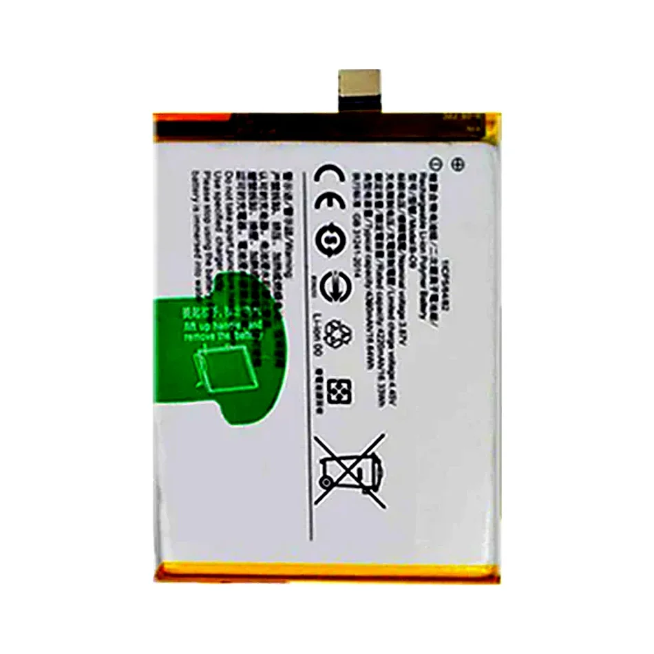 

Mobile Phone Battery Durable For Vivo X60 4300mAh Fast Charging B-O9