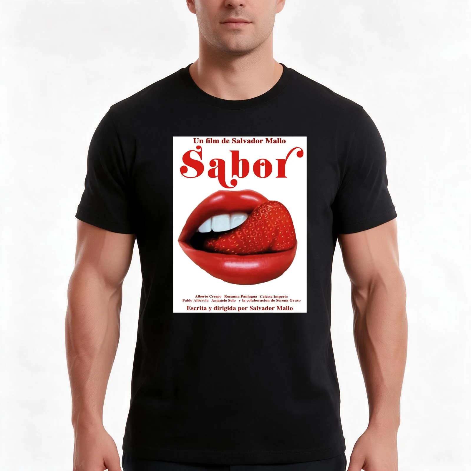 Dolor Y Gloria Pain and Glory Sabor Poster T-Shirt Summer Casual Cotton Tee Oversized Streetwear Tops Vintage Graphic Print