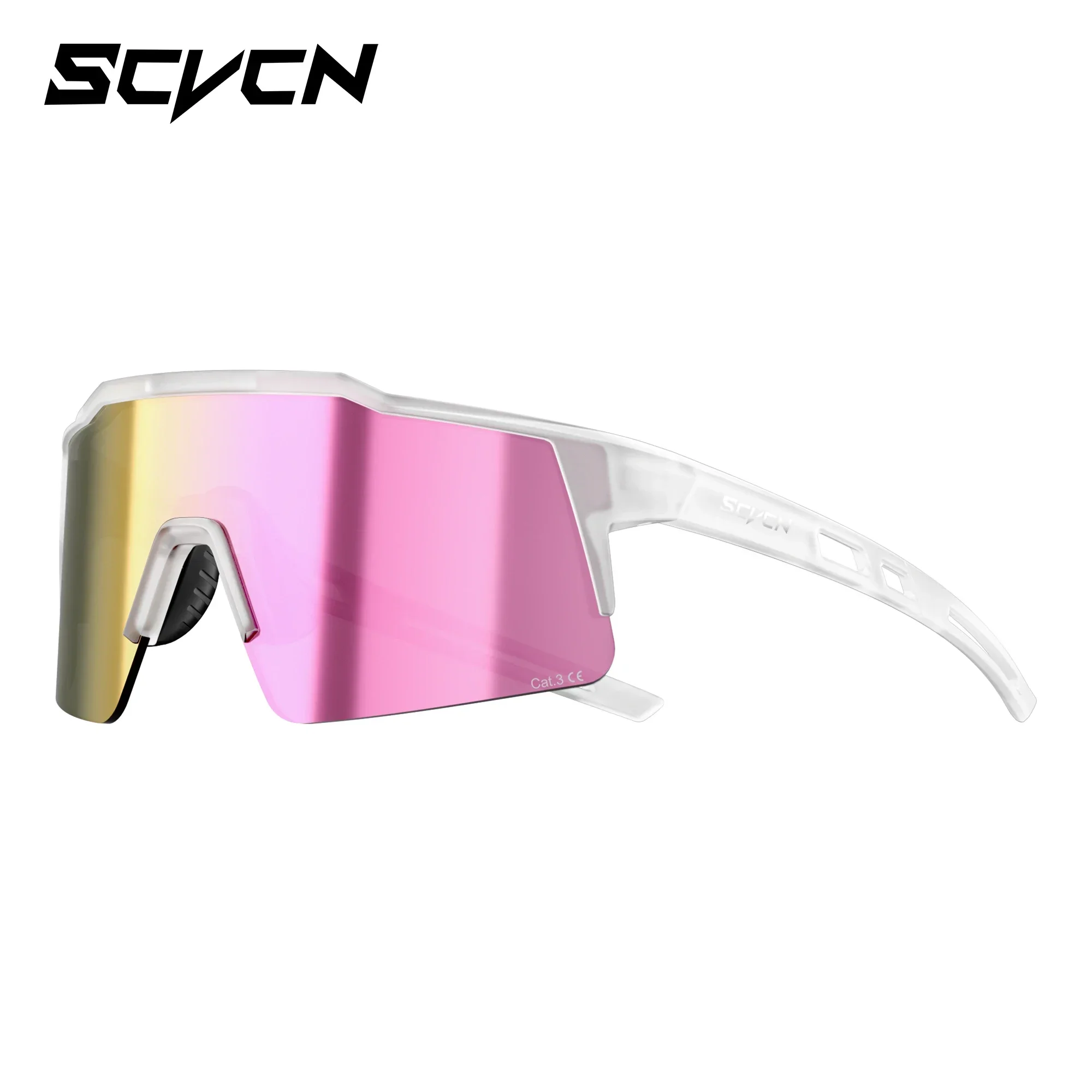 SCVCN Herren Photochrome Fahrrad-Sonnenbrille, Wanderbrille, Fahr- und Angelbrille, Damen Reise-, Golf-, MTB-, Fahrrad- und Pickleball-Brille – Detail 6