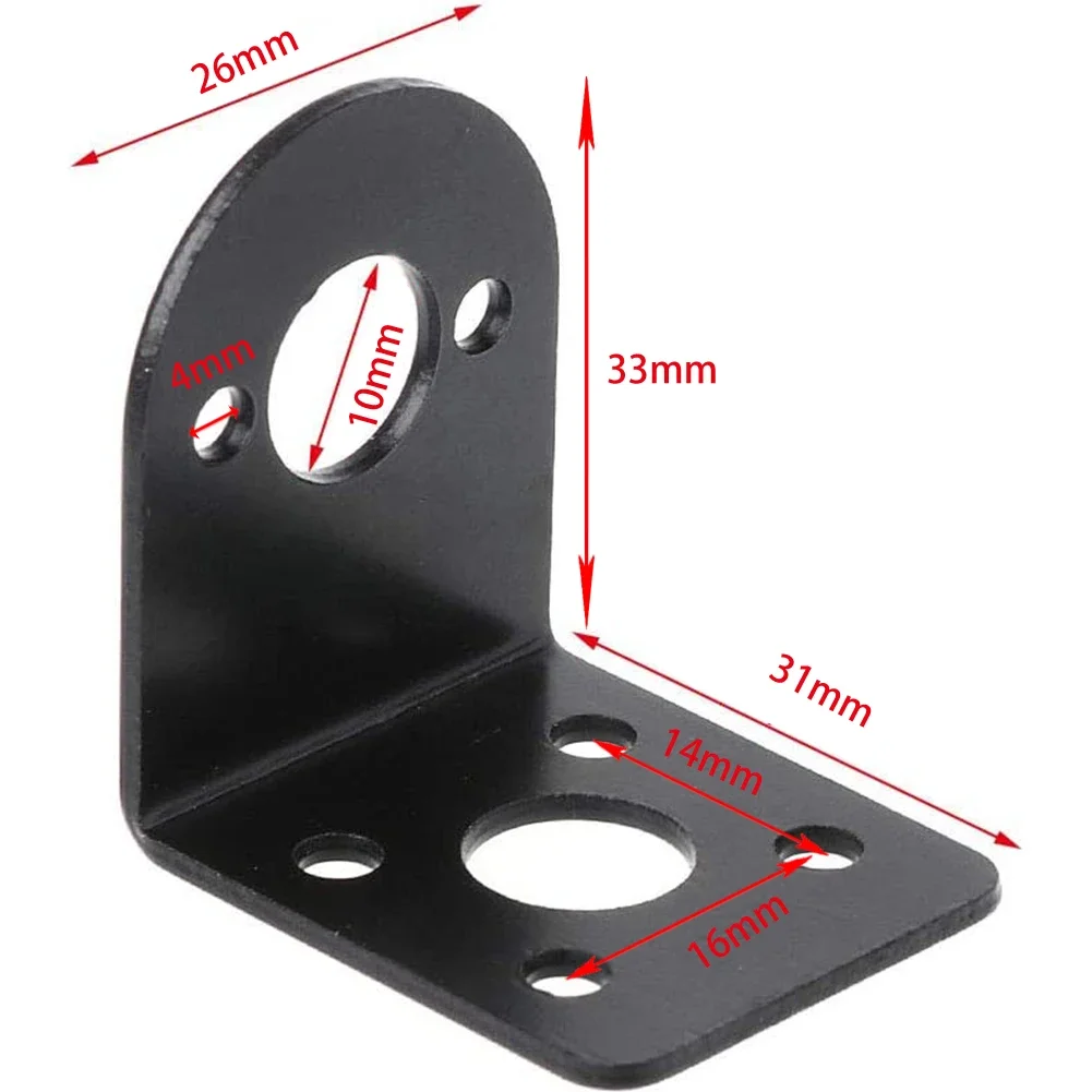 Motor Holder Motor Bracket Black Easy To Install For 390 L Type Power Tools Accessories Support Mounting 365 Accessories