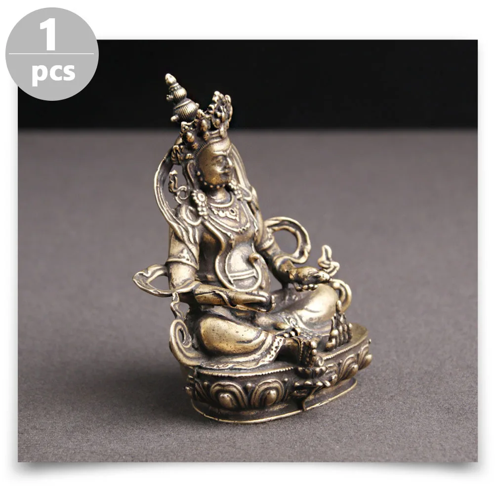 

Brass Crafts Decor Statue Desktop Decorative Statues Adornment Living Room Decoration Mini Small Ornaments Chinese for Home