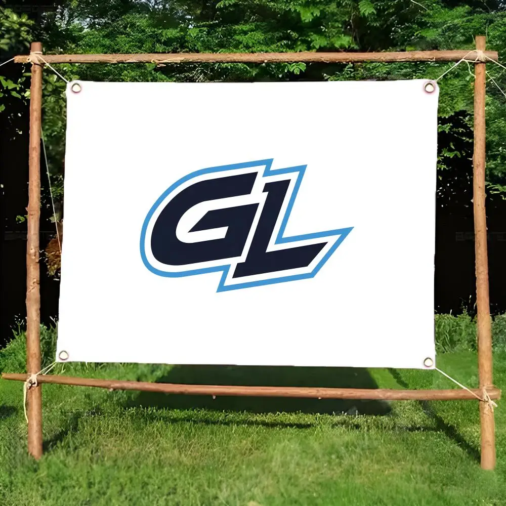 Esports Team Gl Flags Daily Four Ring Borderless Design Indoor Outdoor Decor Easy to Hang Install