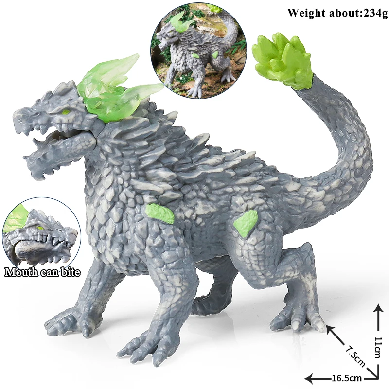Oenux Mythischer Dinosaurier Drache Tiger Golem Löwe Schneemänner Rinder Modell Actionfiguren Künstlerische Dekoration Sammlung Kinderspielzeug