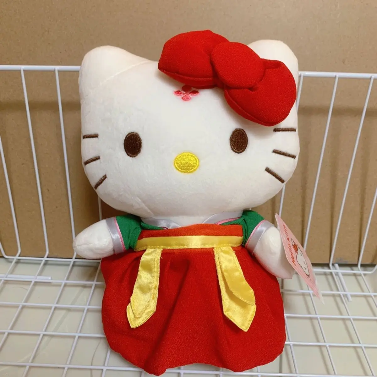 Sanrio Hello Kitty Kimono Soft Plush Doll Toys Three Styles Colour Tang Palace Banquet Doll 25Cm Friend Children Birthday Gift