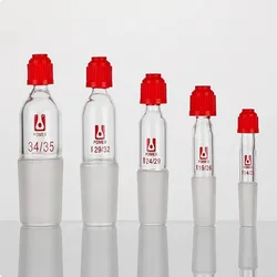 14/23 19/26 24/29 24/40 29/32 34/35 40/38 Screw Mouth Thermometer Sleeve Lab Glass Sleeve Thermometer Adapter Nut