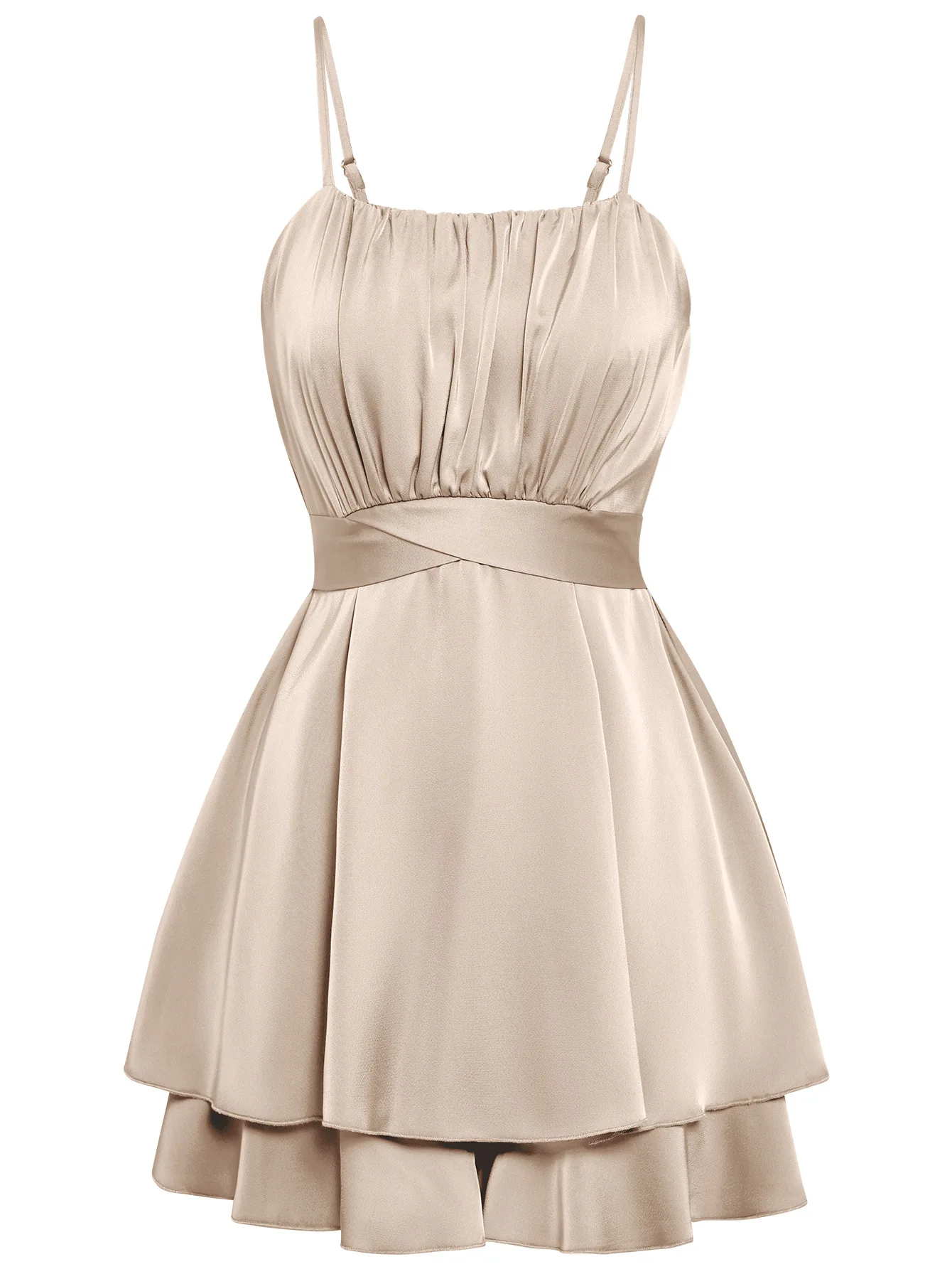 2023 Europe and the United States spring and summer new sexy women's casual solid color suspender waist romper female
