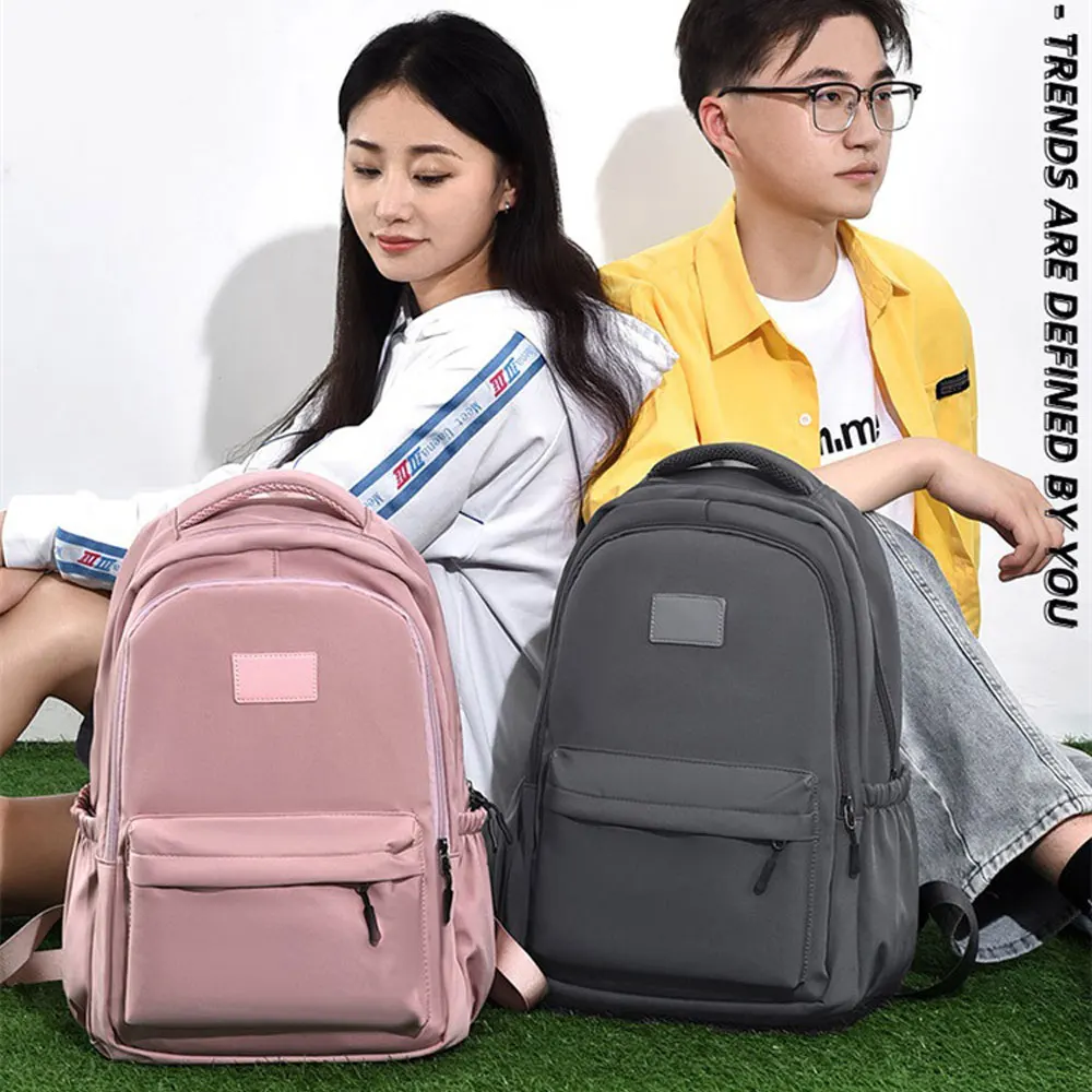 14 Inch Laptop Backpack Men Women Couple Universal School Bag Oxford Cloth Lightweight Outdoor Sports Travel Student Backpack