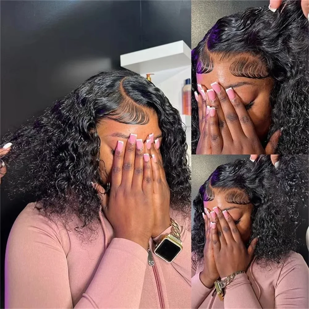Lockige, kurze Bob-Perücke, 20 – Pre Parted 13X4 Lace Front Bob Wig Bewertung und Preis