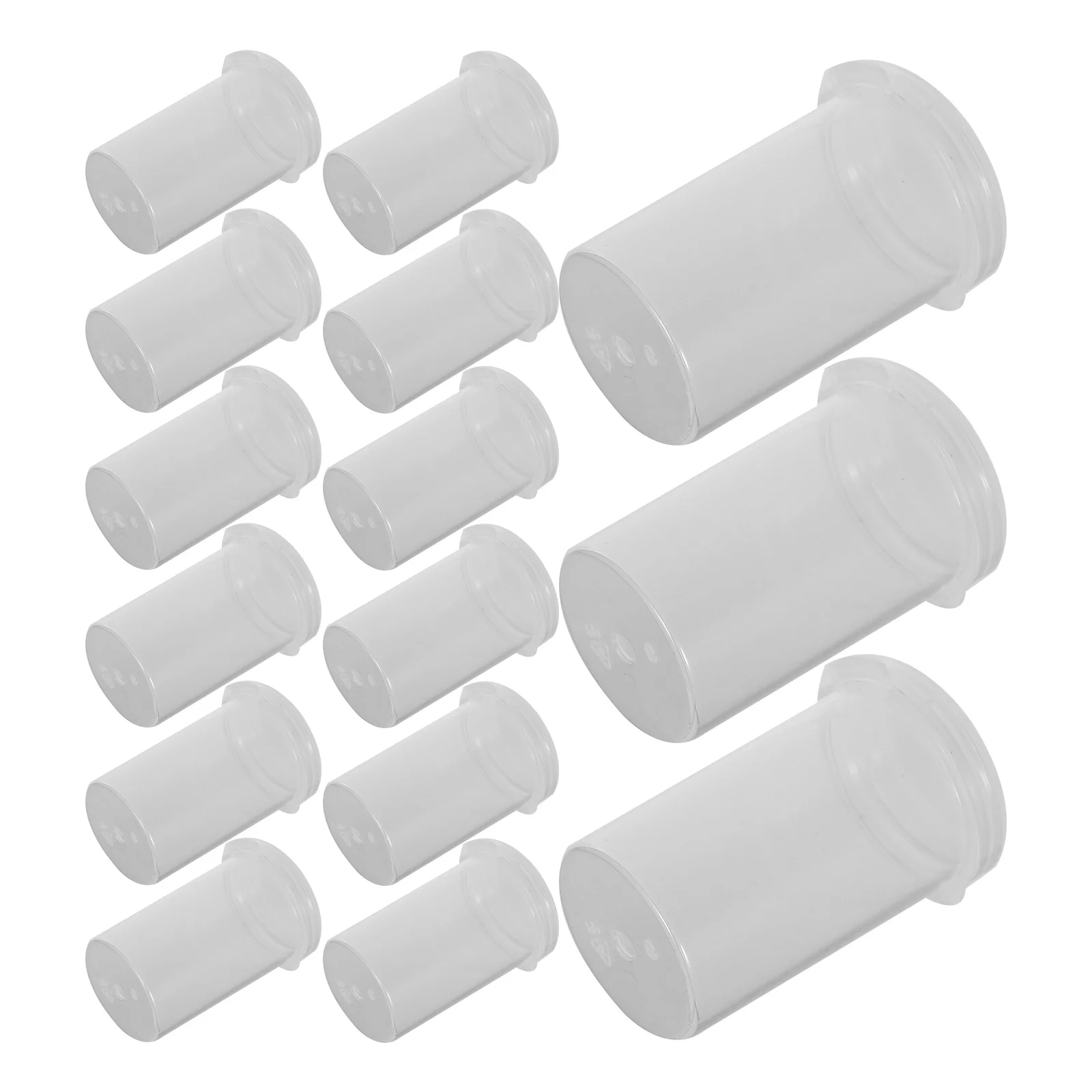 

20 Pcs Urine Cup Disposable Specimen Cups Plastic Sampling Sample with Lid Cover