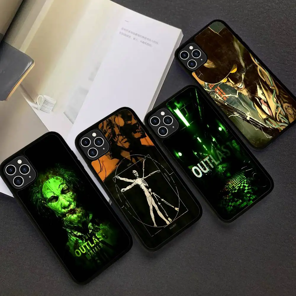 GAME The Outlast T-Trials PC+TPU Shockproof Protective Phone Case For iPhone17 14 15 16 Pro max 13 12 11 17 Air