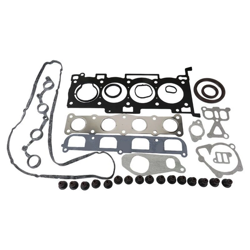 G4FJ Engine Gasket Seals Kit 20910-25A01 For Kia Carens 2007-2012 Manifold Gasket Camshaft Seal Repair Set 2091025A01 Parts