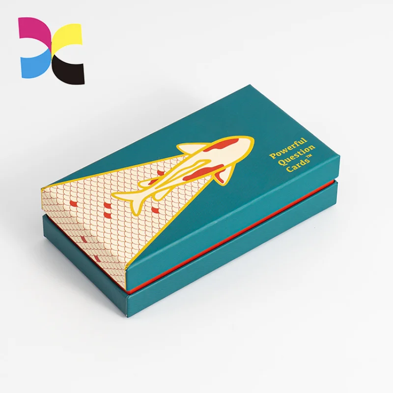 benutzerdefinierte.Luxuriöses Spiel-Themen-Design, Grußkarte, Offsetdruck, hochwertiges, ausgefallenes Papier, Kunst, Duplex-Brett, Pappe, Druck