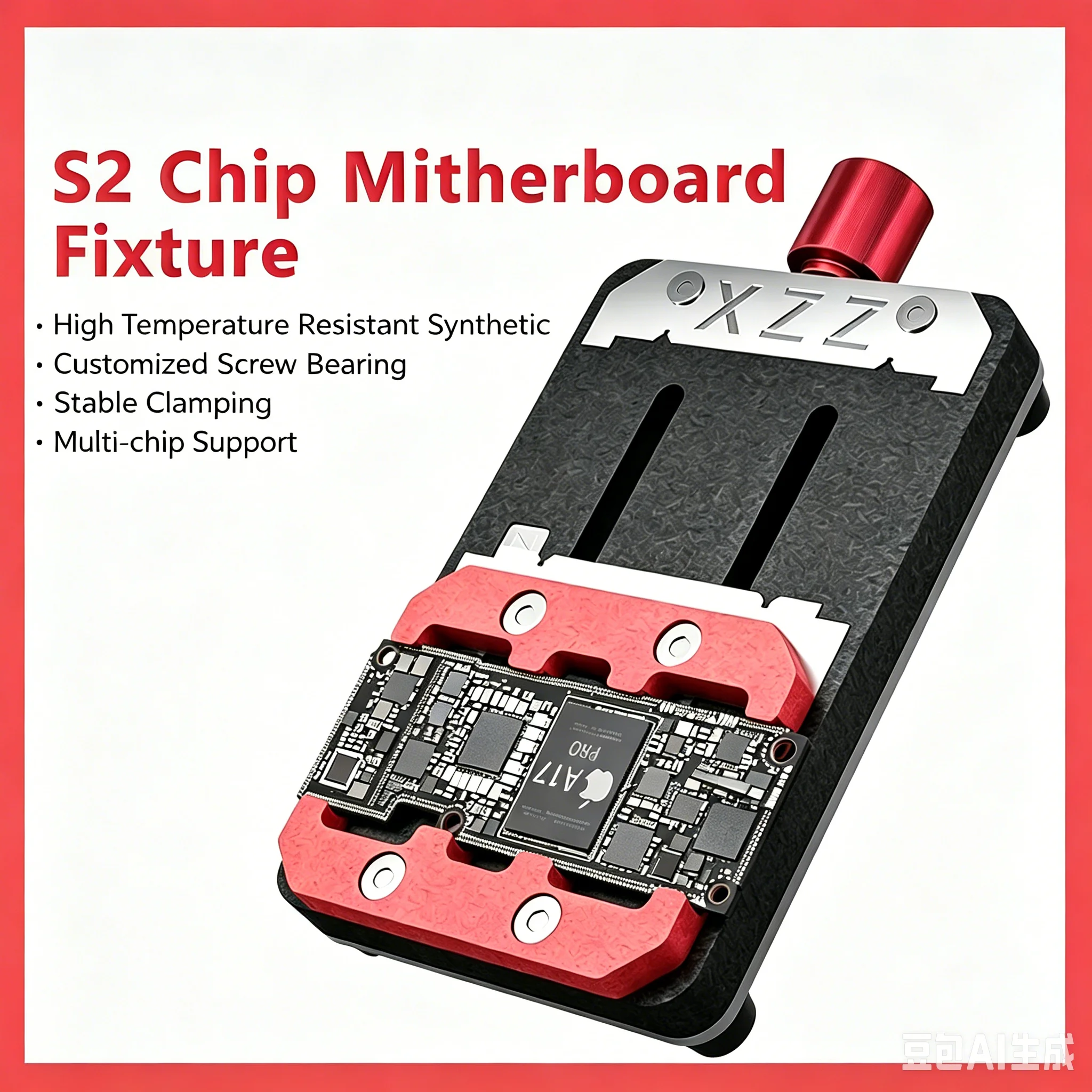 

S2 Motgerboard Chip Fixture Suitable For Mobile Phone Motherboard Hard Disk Welding Repair Fixing Fixture