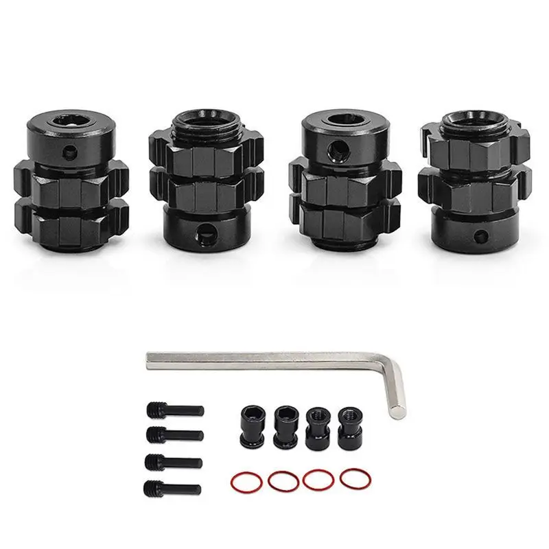 B05C-For TRAXXAS 1/10 E-Revo E-Maxx T-Maxx Revo RC Car Accessories RC Car Upgrade Extended Wheel Hex Hub Adapter 6469 Kit