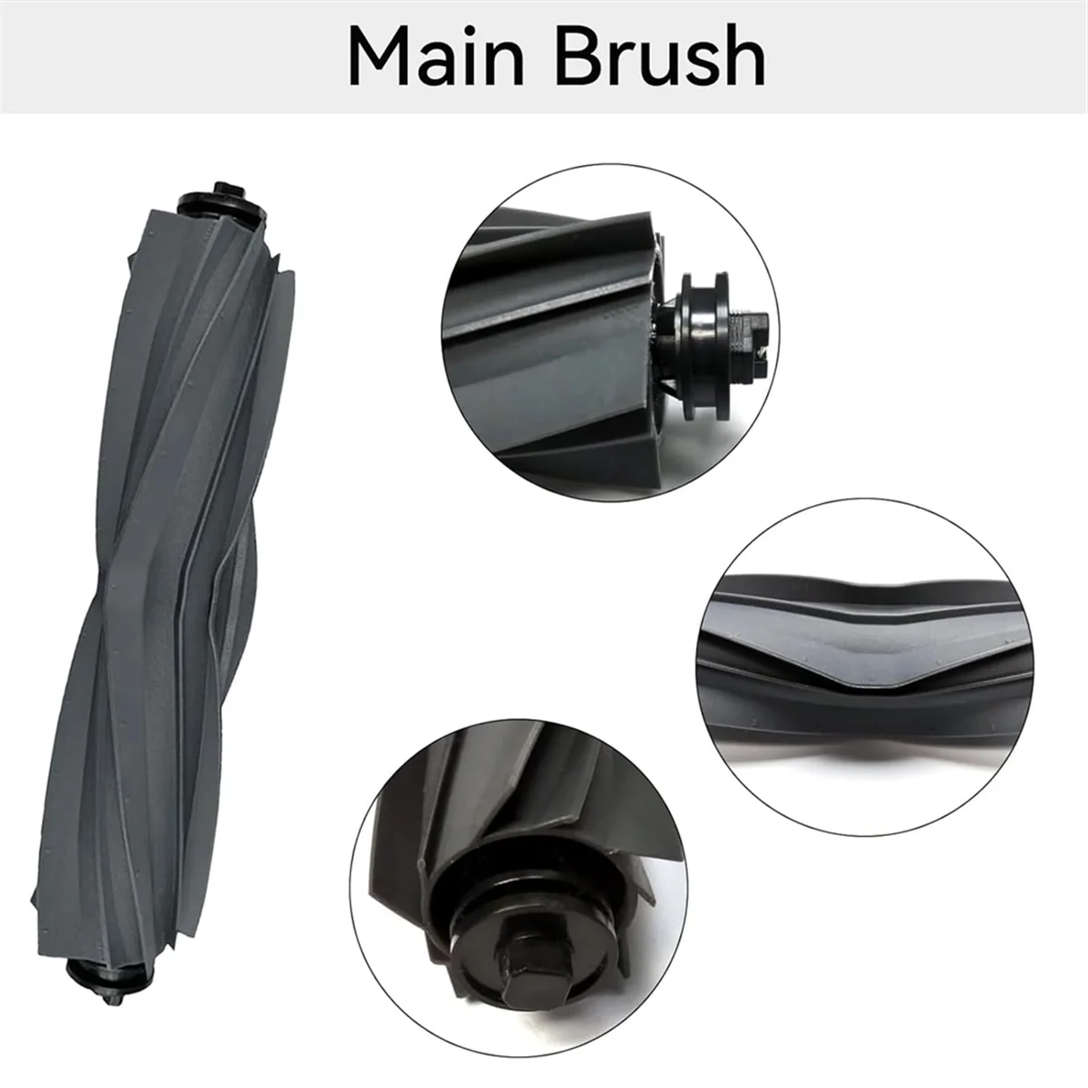 E30 울트라 로봇 진공 청소기 메인 사이드 브러시 Hepa 필터 걸레 천 먼지 봉투 용 FZFZ 교체 부품