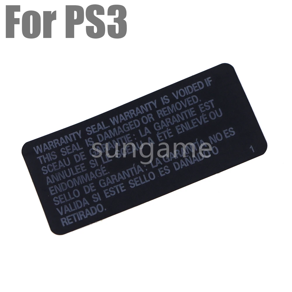 40pcs For PS3 Console Label Seals Host Housing Shell Sticker