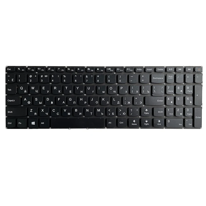 Nowy dla Lenovo ideapad 110-15 110-15ACL 110-15AST 110-15IBR rosyjska RU klawiaturze laptopa czarny — zdjęcie 3