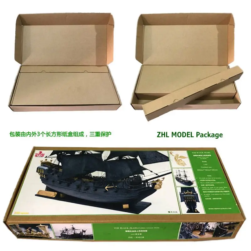 Maquette Black Pearl à Construire Mon Expérience Complete avec le Modèle en Bois ZHL 2025