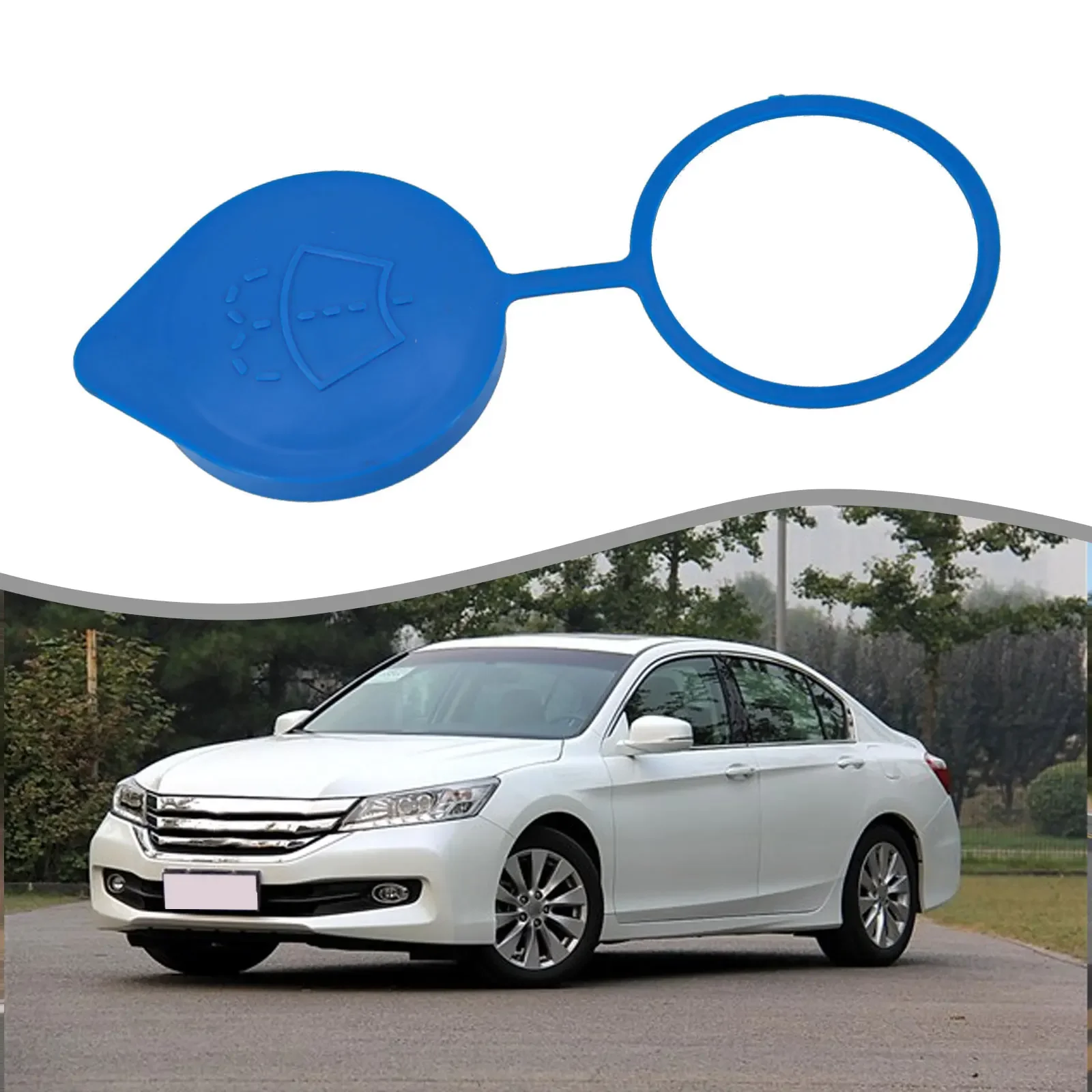 Windshield Washer Reservoir Cap Waterproof 38513-SC4-672 Auto Parts Blue Car Accessories For Honda Good Effect