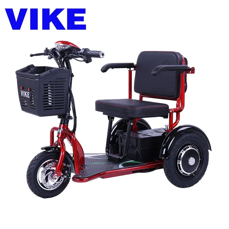 

VIKE exports elderly leisure electric tricycle scooter folding electric vehicle adult disabled car