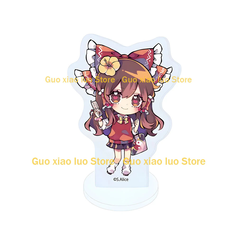 Touhou Project Hakurei Reimu Kirisame Marisa Komeiji Satori Konpaku Youmu Kochiya Sanae Heisei Gal Ver Acrylic stand keychain 
