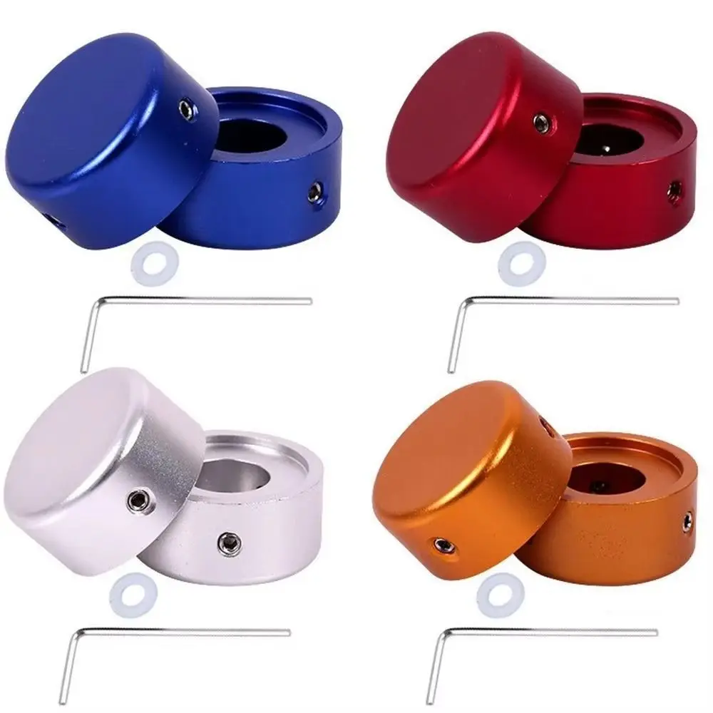 Aluminum Alloy Guitar Effect Pedal Toppers Foot Tread Cap Foot Switch Guitar Foot Nail Caps Guitar Accessories Toppers Knob