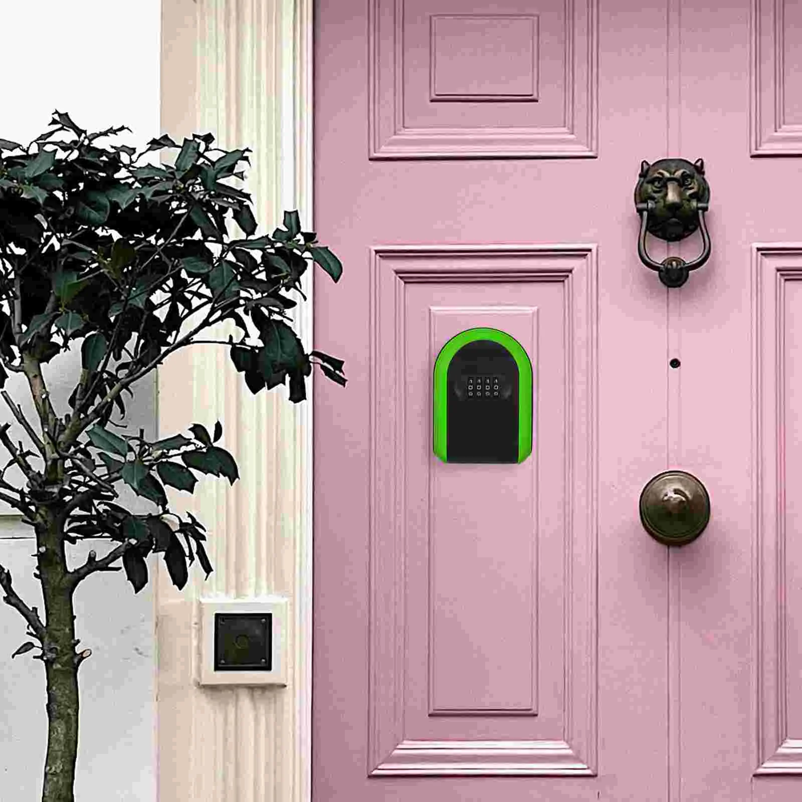 Wall Hanging Keys' Box Lock Boxes Holder for Outdoor Locker Security Combination